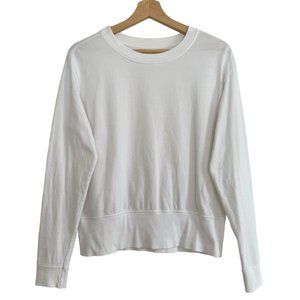 TVOE Long Sleeve Tee, white